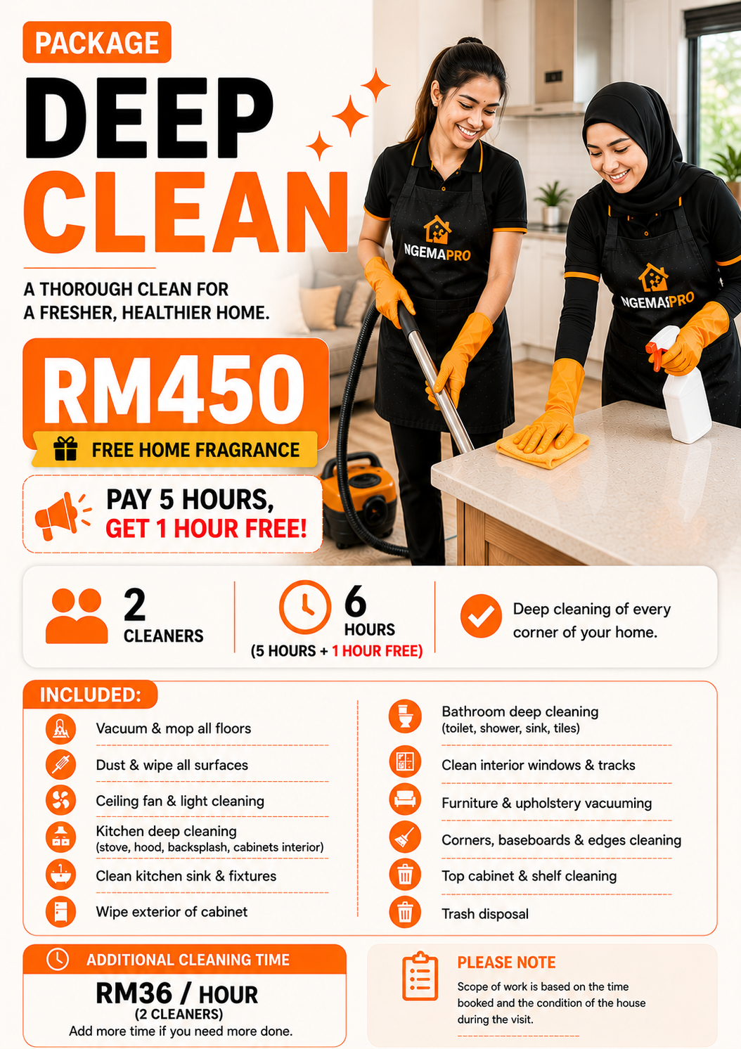 deep clean negmas pro
